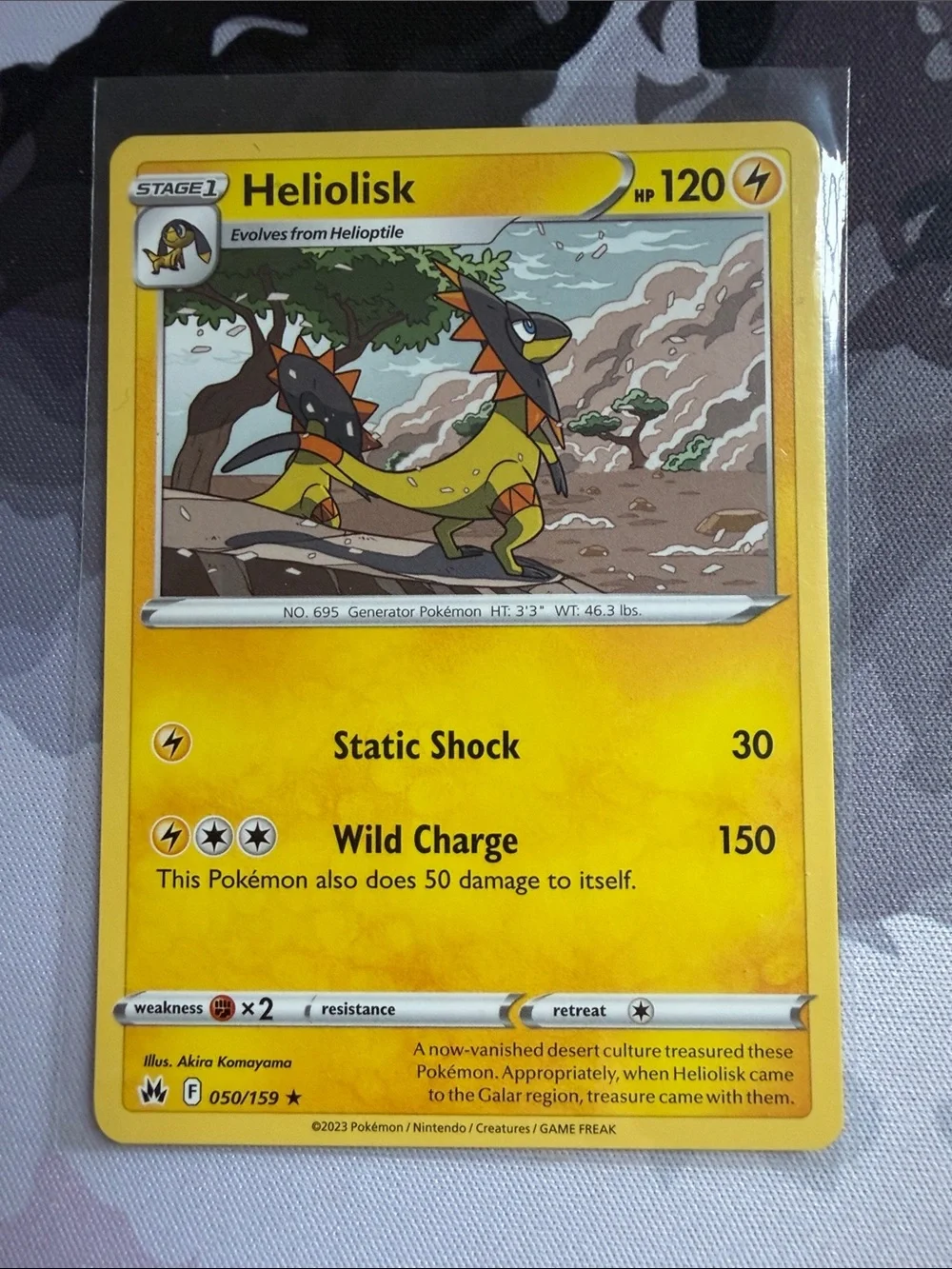 Helioptile Heliolisk Reverse Holo Evolution Pokémon Card Lot TCG ✨5/$25✨